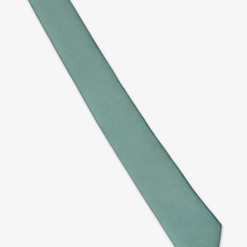 Birdy Grey Sea Glass Men's Tie - Picture 2 of 5